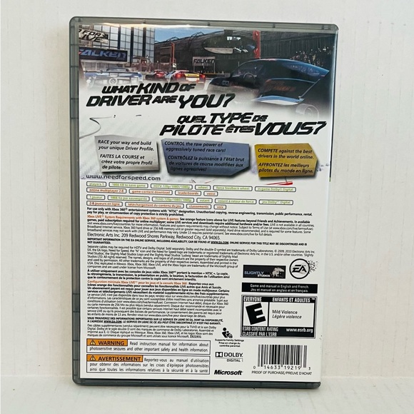 X Box 360 Need For Speed Shift Video Game - Picture 2 of 4